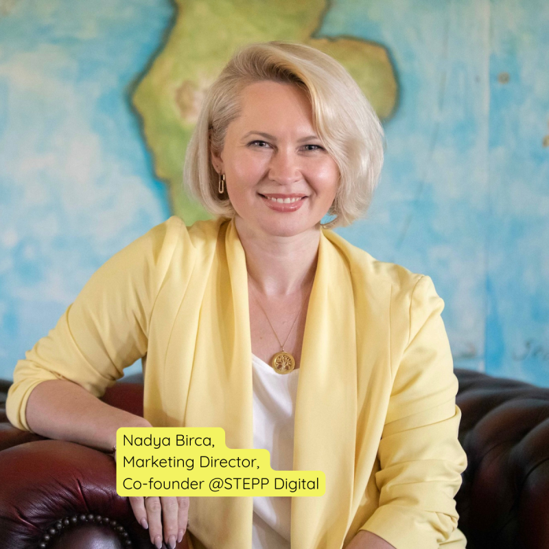 Nadya Birca Marketing Director